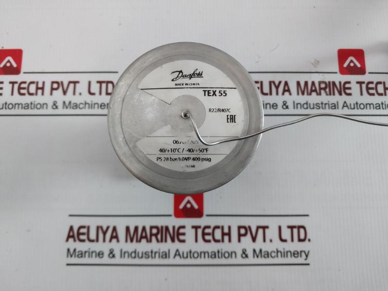 Danfoss Tex 55 Expansion Valve R22/R407C, 067G3205 Ps 28Bar/Mwp 400 Psig