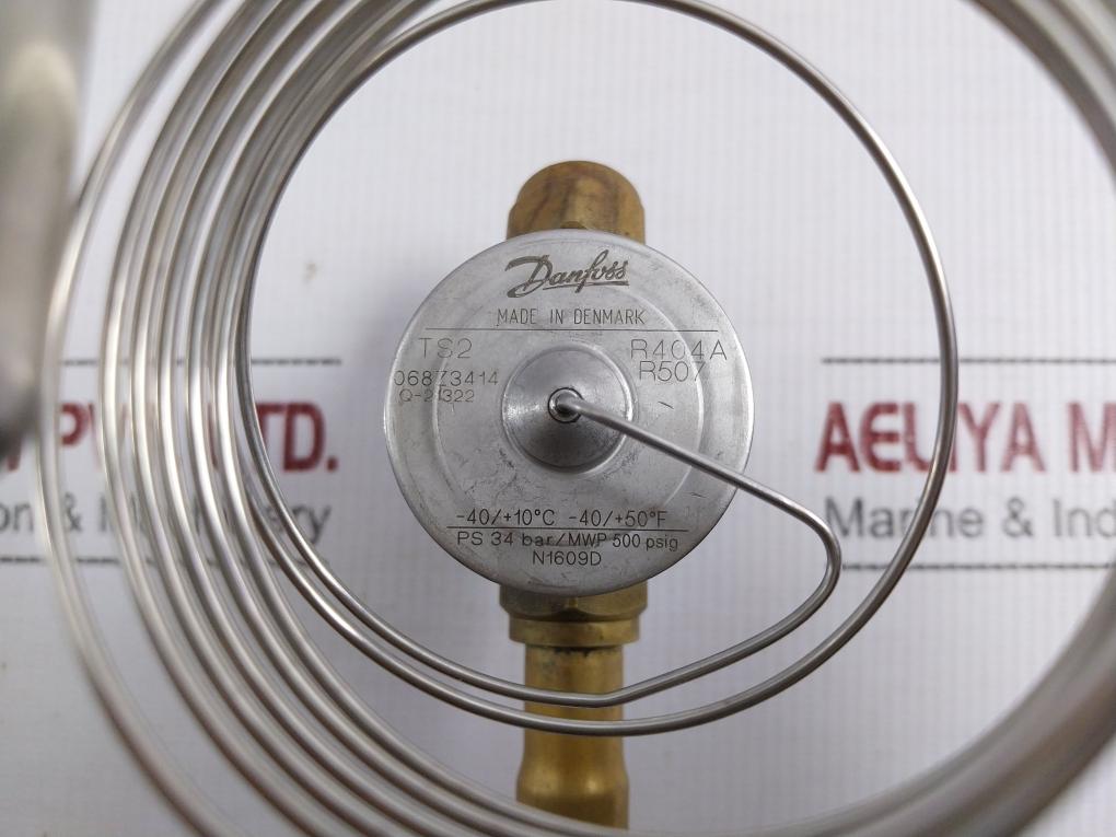 Danfoss Thermostatic Expansion Valve Mwp 500Psig -40/+10°C Ts2