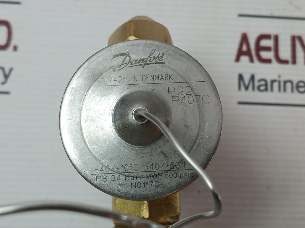 Danfoss Tx2 Thermostatic Expansion Valve 068Z3206 34 Bar/Mwp 500 Psig