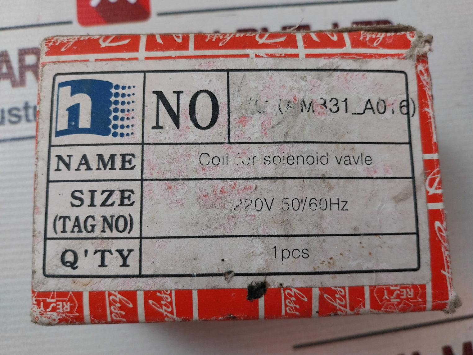 Danfoss 018F6193 Solenoid Valve Coil Volt 220/230~ Hz 50/60 Watt 10 Be230Cs