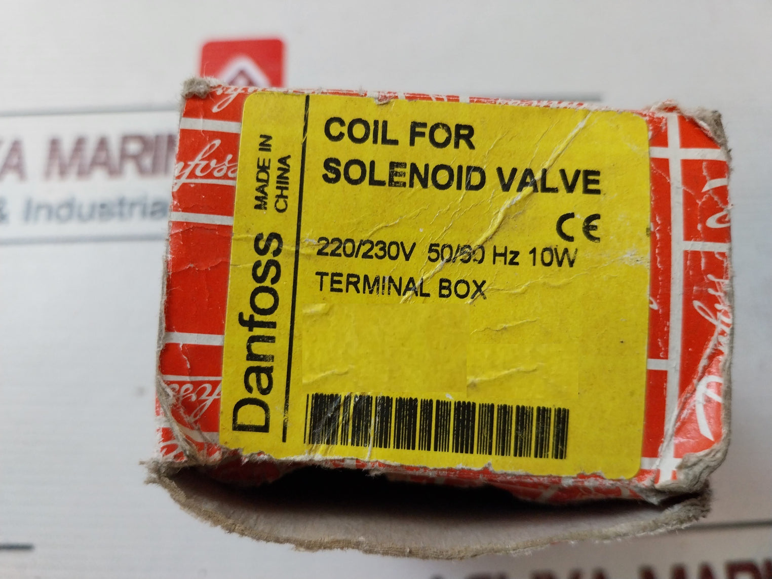 Danfoss 018F6193 Solenoid Valve Coil Volt 220/230~ Hz 50/60 Watt 10 Be230Cs
