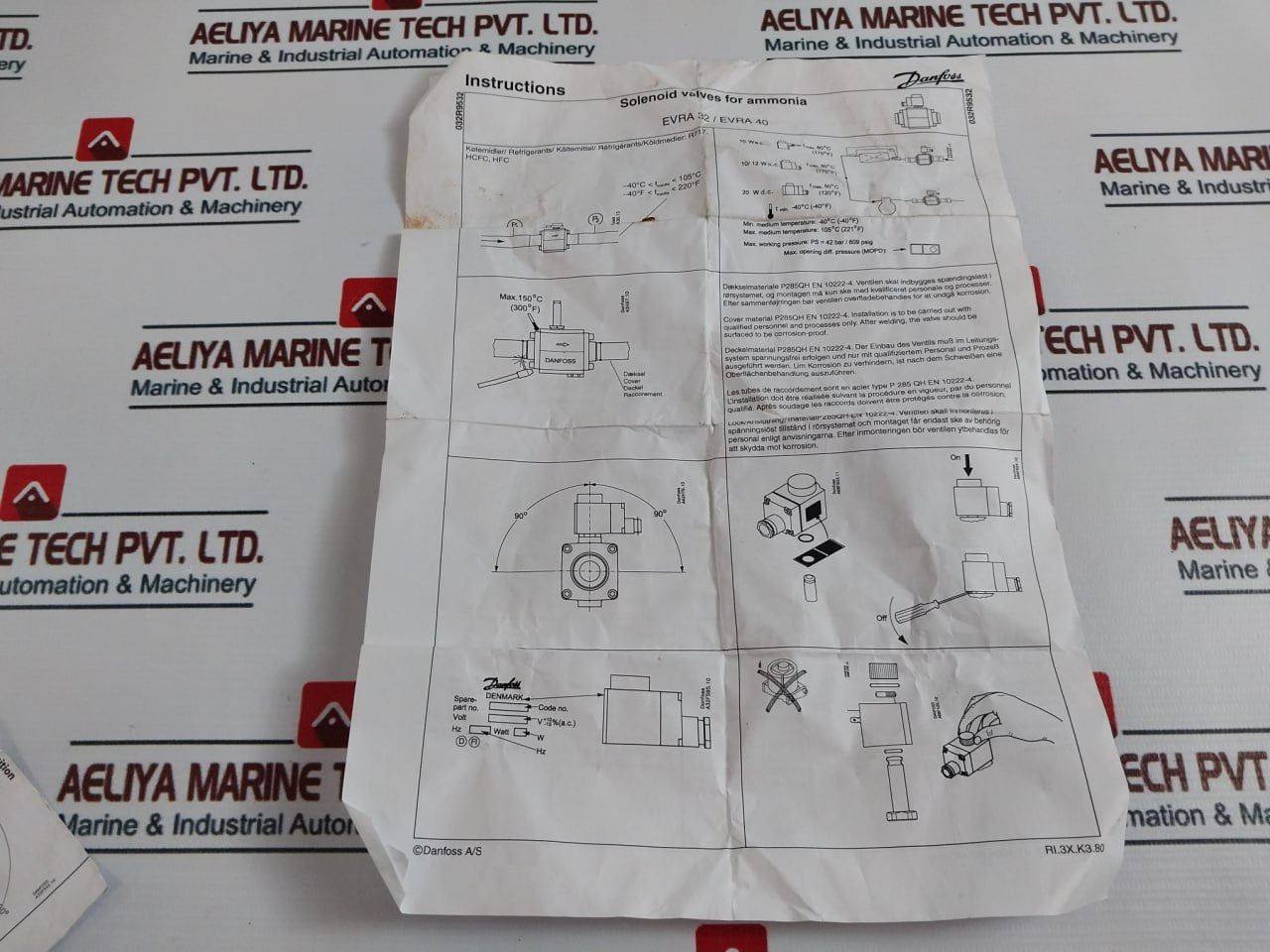 Danfoss 042H1126 Solenoid Valve 610Psig