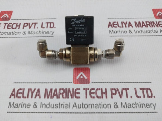 Danfoss Ev210A 2/2-way Solenoid Valve 24V Dc 9.5 W G1/4 Epdm