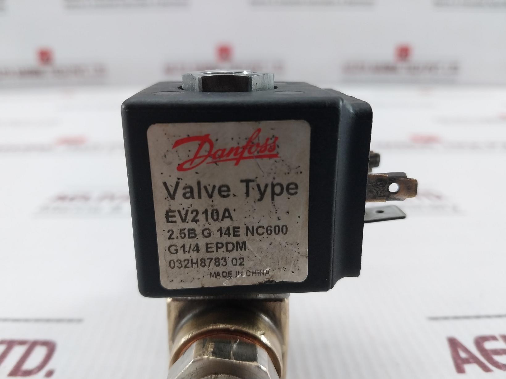 Danfoss Ev210A 2/2-way Solenoid Valve 24V Dc 9.5 W G1/4 Epdm