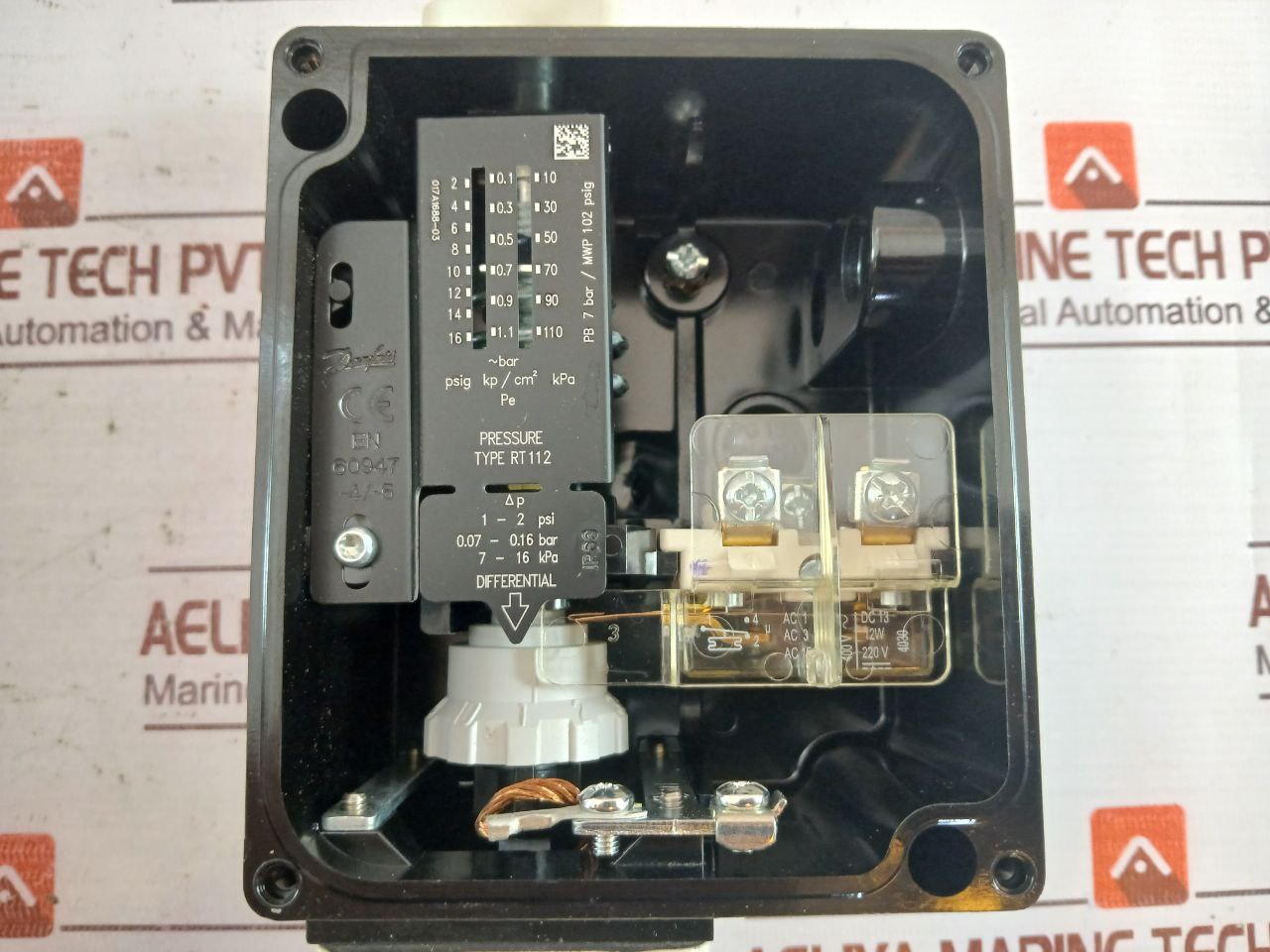 Danfoss Rt112 Pressure Switches 2-16 Psig 1-2 Psi 0.07-0.16 Bar Ab357