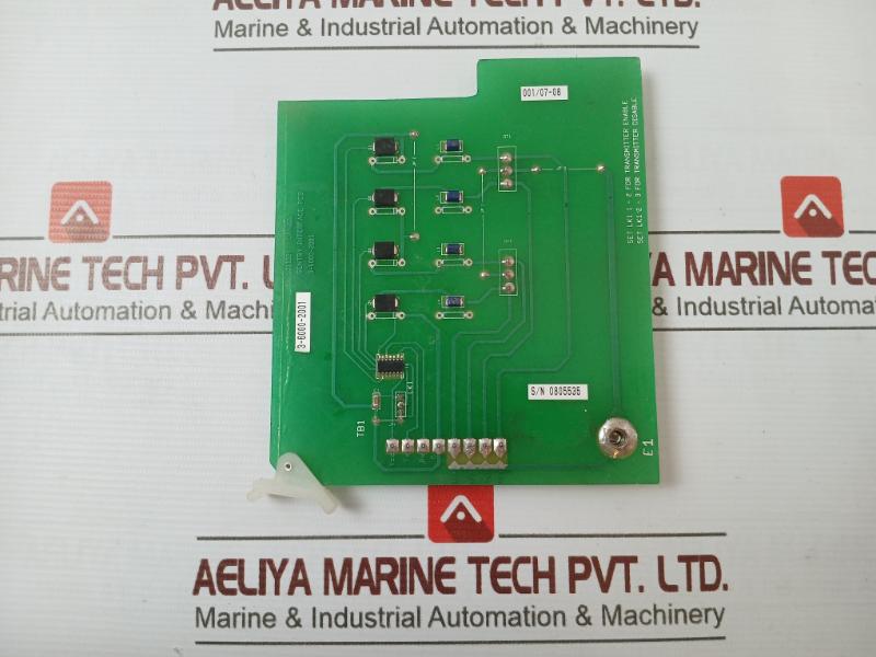 Daniel 1011324 Sentry Interface Pcb 3-6000-2001 001/07-08