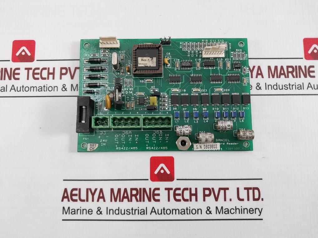 Daniel 1301306 Stand Alone Card Reader Pcb Rev: 1 94V-0 -3-0