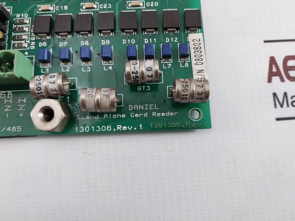 Daniel 1301306 Stand Alone Card Reader Pcb Rev: 1 94V-0 -3-0
