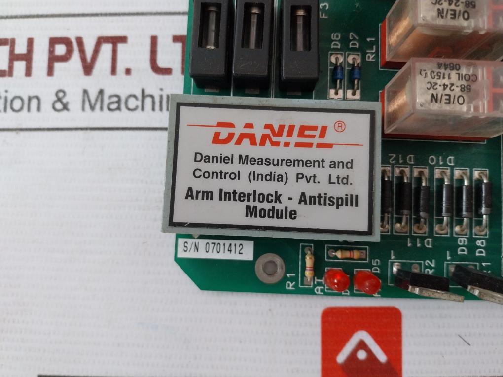 Daniel 1651301 Arm Interlock-antispill Module 20V 100Ma