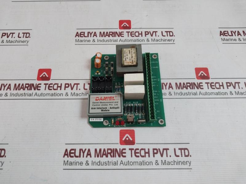 Daniel 1651301 Pcb For Arm Interlock-antispill Module Rev: 0 0-115V,230V