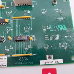Daniel Ge 3-6000-030 Keyboard Printed Circuit Board Pca Ce-12584 94V-0