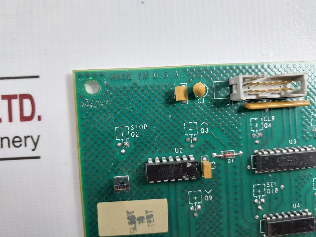 Daniel 3-6000-030 Printed Circuit Board For Keyboard Sbc-2b A Rev. D