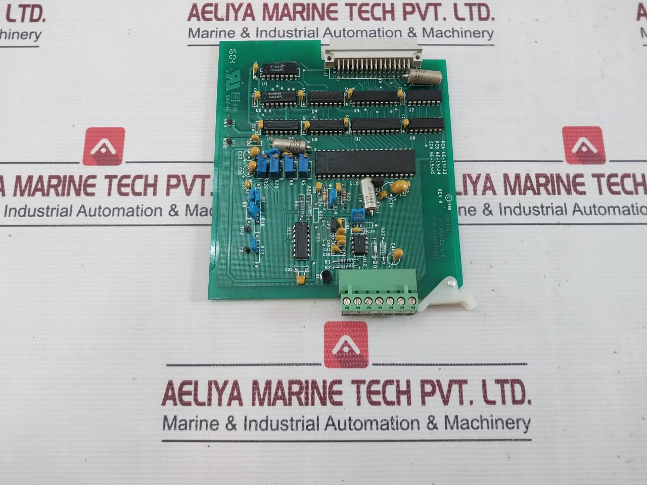 Daniel 4-6000-020 Channel Printed Circuit Board Pcb Be-15534 Rev:B