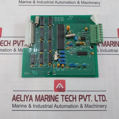Daniel 4-6000-020 Channel Printed Circuit Board Pcb Be-15534 Rev:B