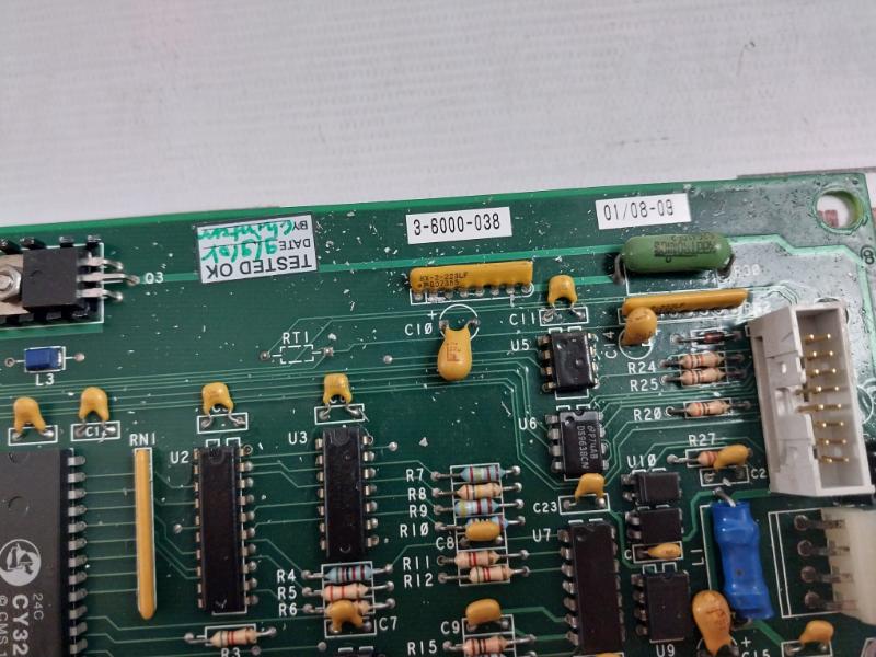Daniel 4-6000-028 Pc Board For Flow Computer Pca Ce-12578 Rev: E 94V 3-6000-038