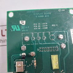 Daniel 4-6000-028 Pc Board For Flow Computer Pca Ce-12578 Rev: E 94V 3-6000-038 02107-08