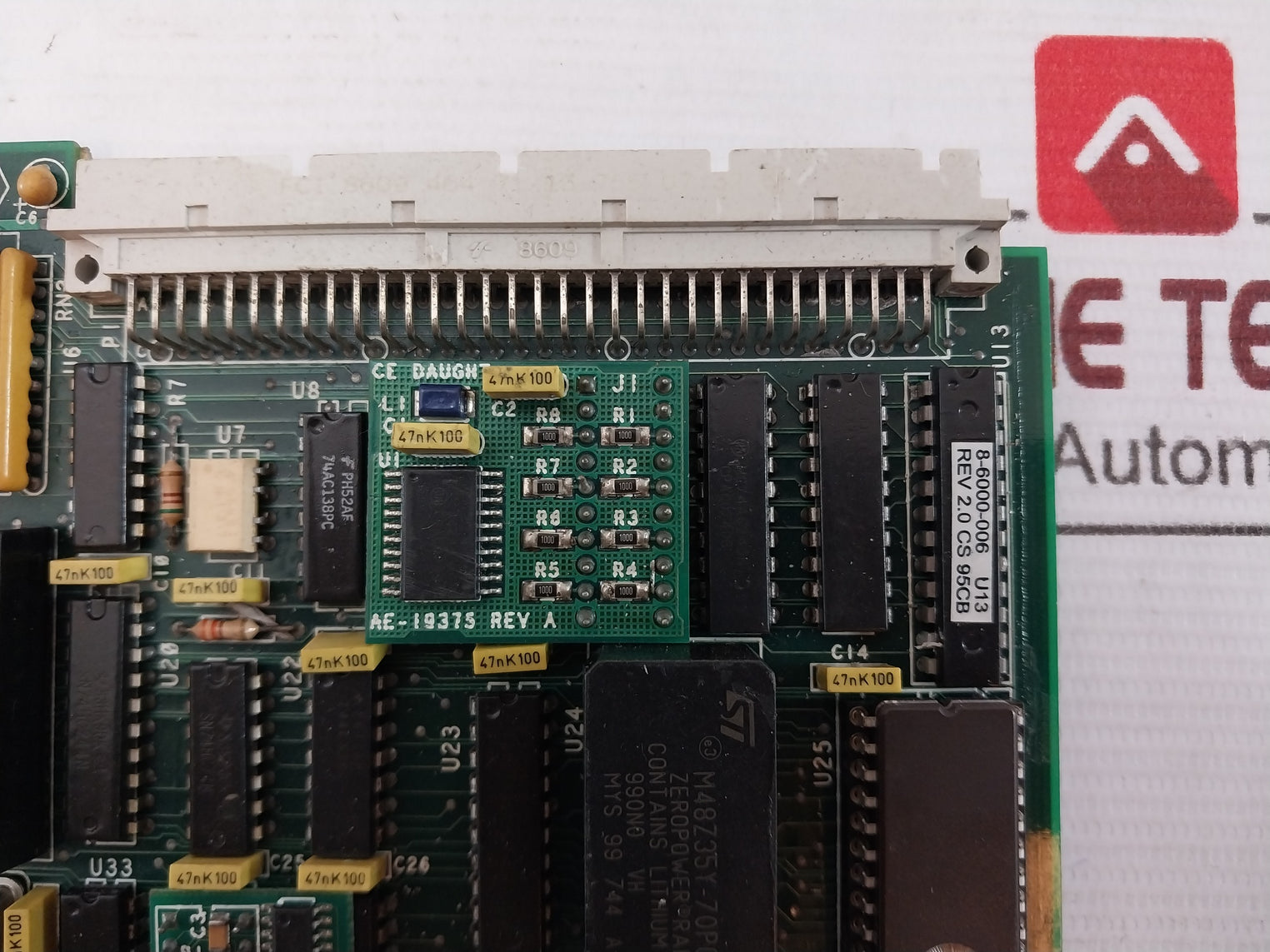 Daniel 4-6000-029 Cpu Pcb Card Rev A 94V-0 Pca Ce-12581