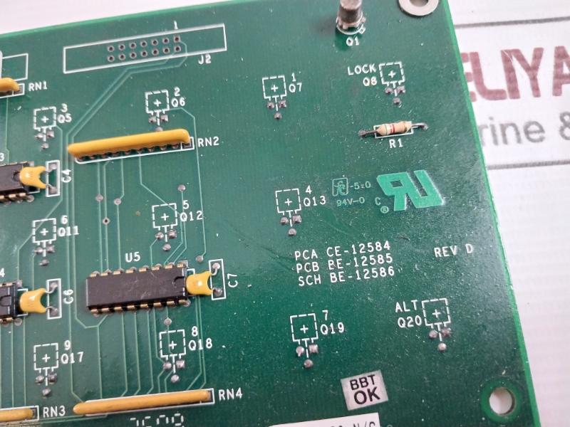 DANIEL 4-6000-030 Printed Circuit Board For Keyboard PCA CE-12584 94V-0