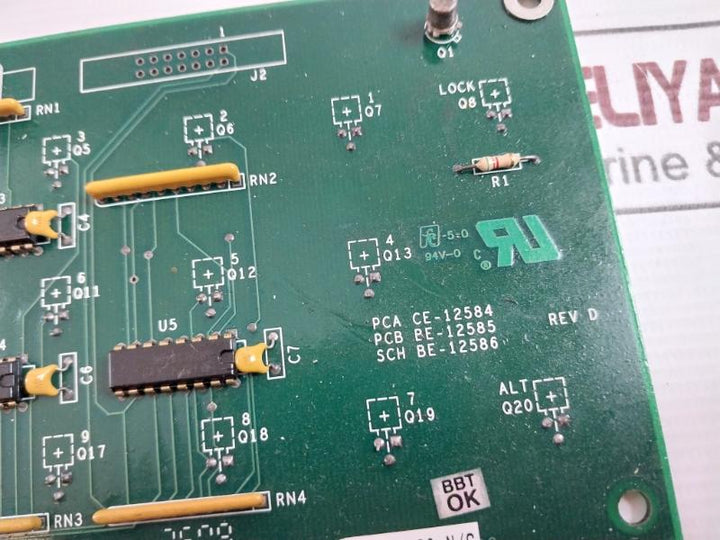 DANIEL 4-6000-030 Printed Circuit Board For Keyboard PCA CE-12584 94V-0