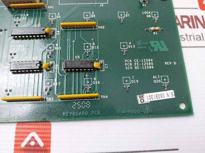 DANIEL 4-6000-030 Printed Circuit Board For Keyboard PCA CE-12584 94V-0