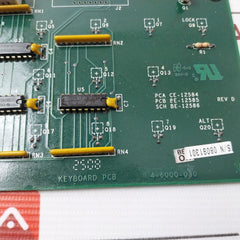DANIEL 4-6000-030 Printed Circuit Board For Keyboard PCA CE-12584 94V-0