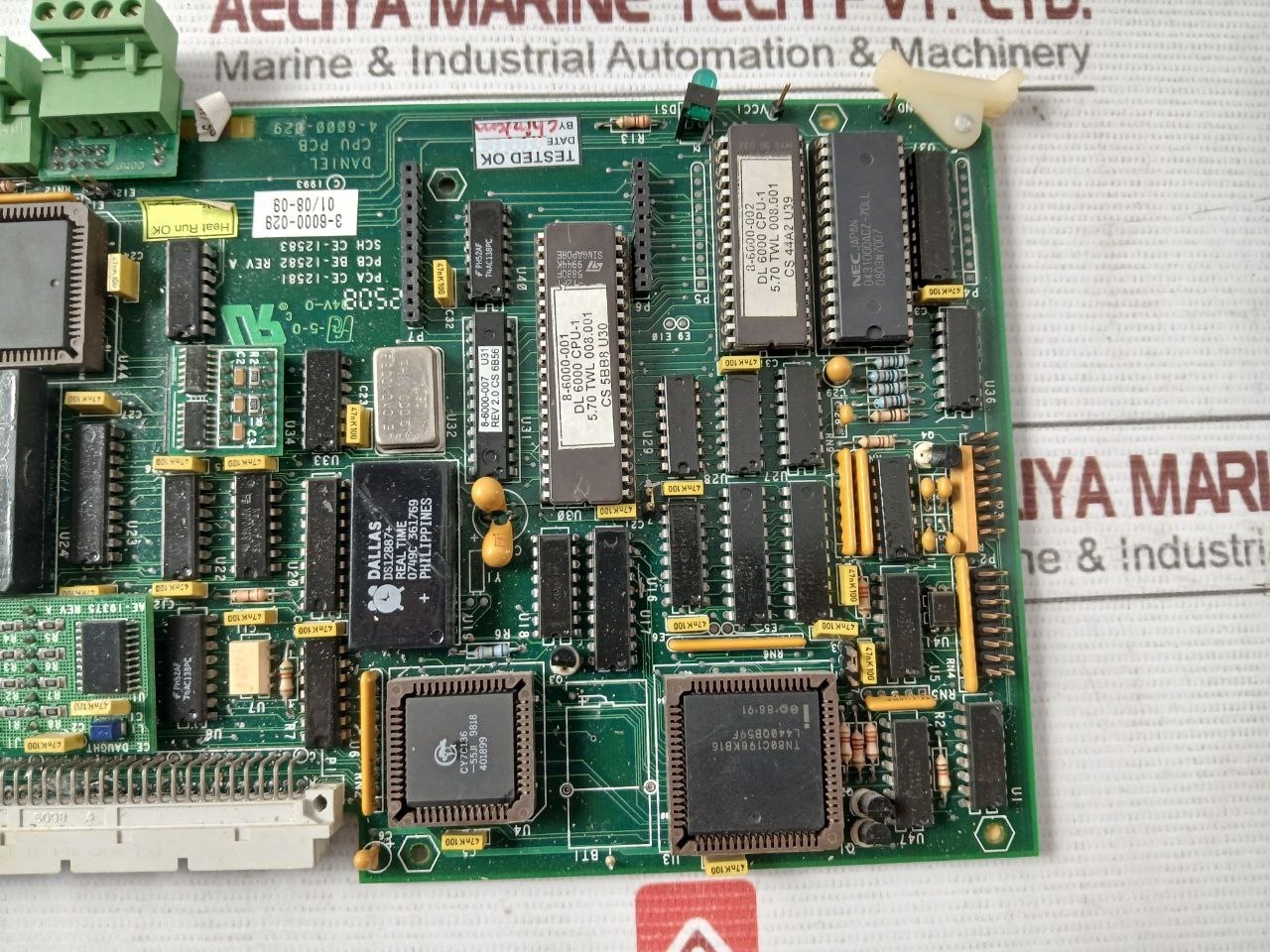 Daniel 4-6000-029 Pcb For Cpu Sch Ce-12583 1031304 94V