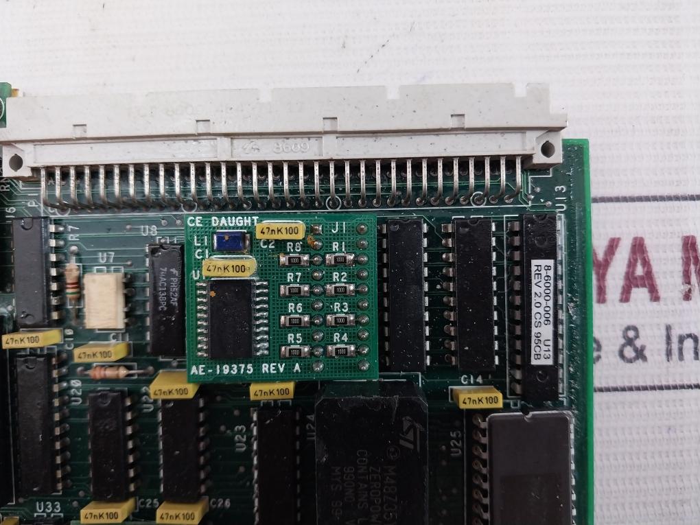 Daniel 4-6000-029 Printed Circuit Board For Cpu Be-12582 Rev A