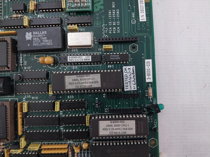 Daniel 4-6000-029 Printed Circuit Board Rev A