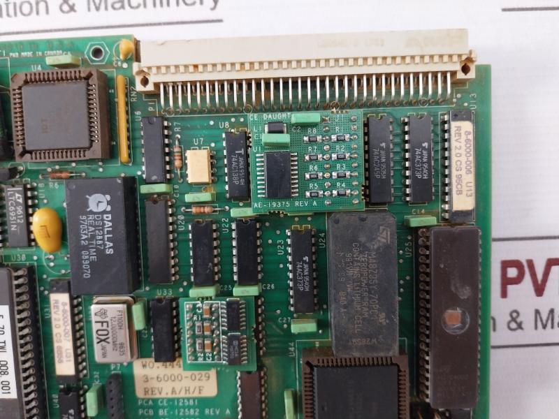 Daniel 4-6000-029 Printed Circuit Board Rev. A/H/F Pca Ce-12581