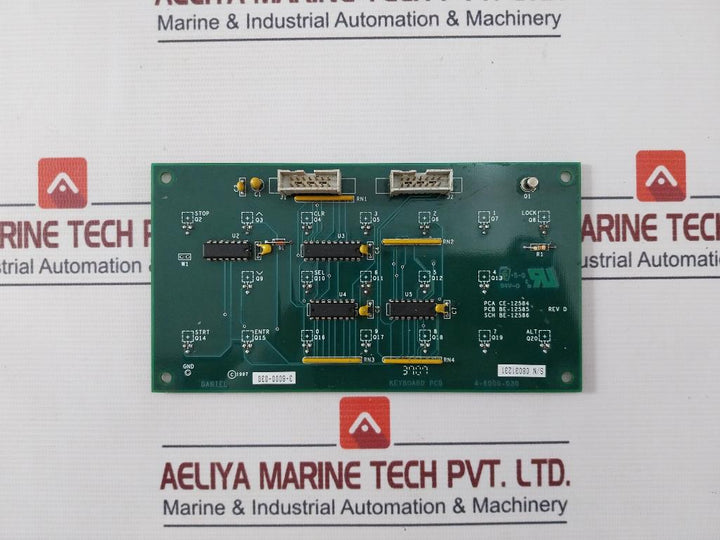 Daniel 4-6000-030 Printed Circuit Board For Keyboard 94V-0 Rev.D