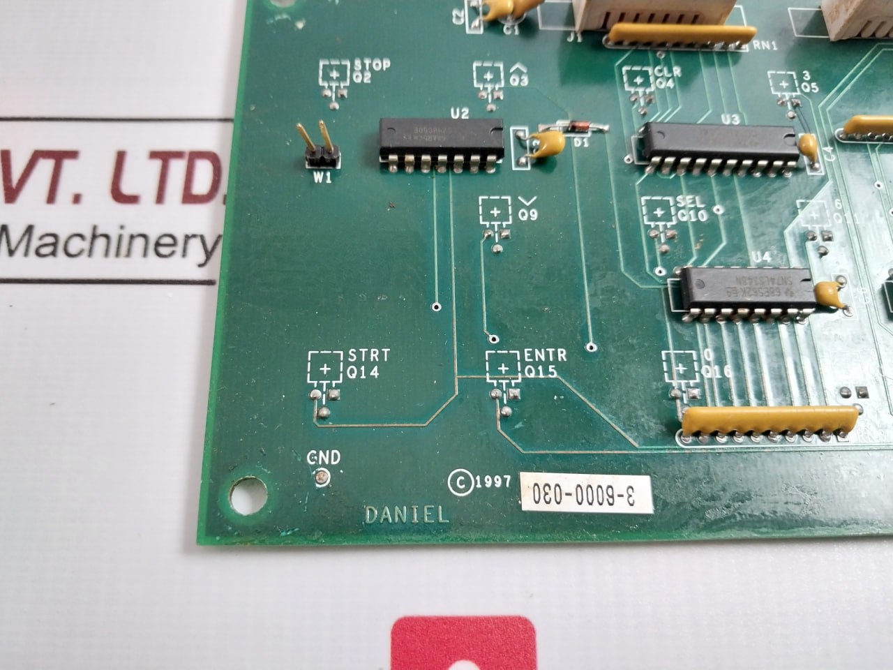 Daniel 4-6000-030 Printed Circuit Board For Keyboard Rev: D