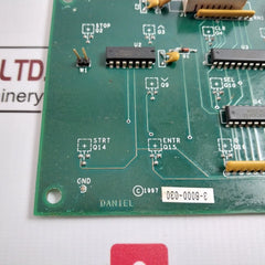 Daniel 4-6000-030 Printed Circuit Board For Keyboard Rev: D