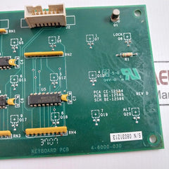 Daniel 4-6000-030 Printed Circuit Board For Keyboard Rev: D
