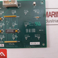 Daniel 4-6000-030 Printed Circuit Board For Keyboard Rev D 3-6000-030 02107-08