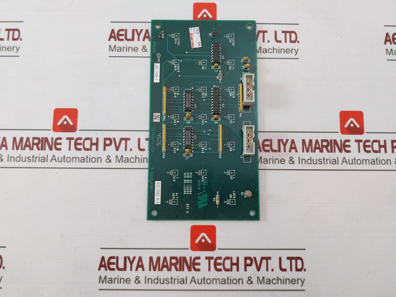 Daniel 4-6000-030 Printed Circuit Board For Keyboard Rev D 3-6000-030 02107-08