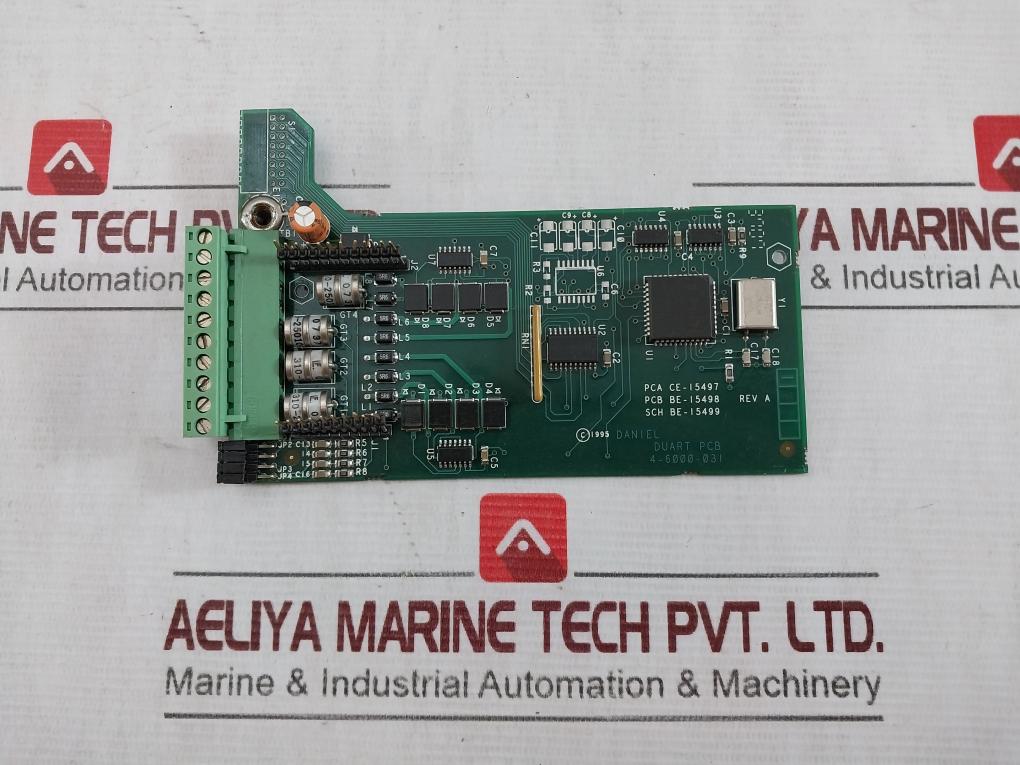 Daniel 4-6000-031 Duart Pcb Board 94V-0 3-6000-128 Sch Be-15499