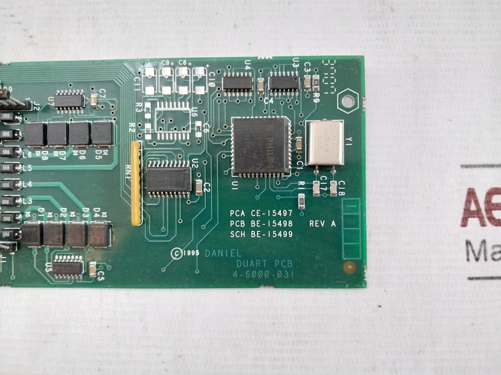 Daniel 4-6000-031 Duart Pcb Board 94V-0 3-6000-128 Sch Be-15499