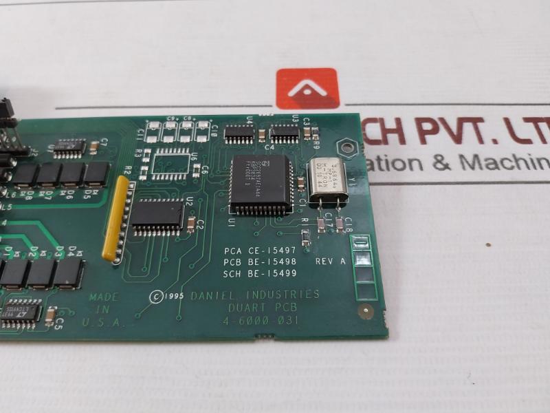 Daniel 4-6000-031 Duart Pcb Board Rev.A Sch Be-15499 Pca Ce-15497