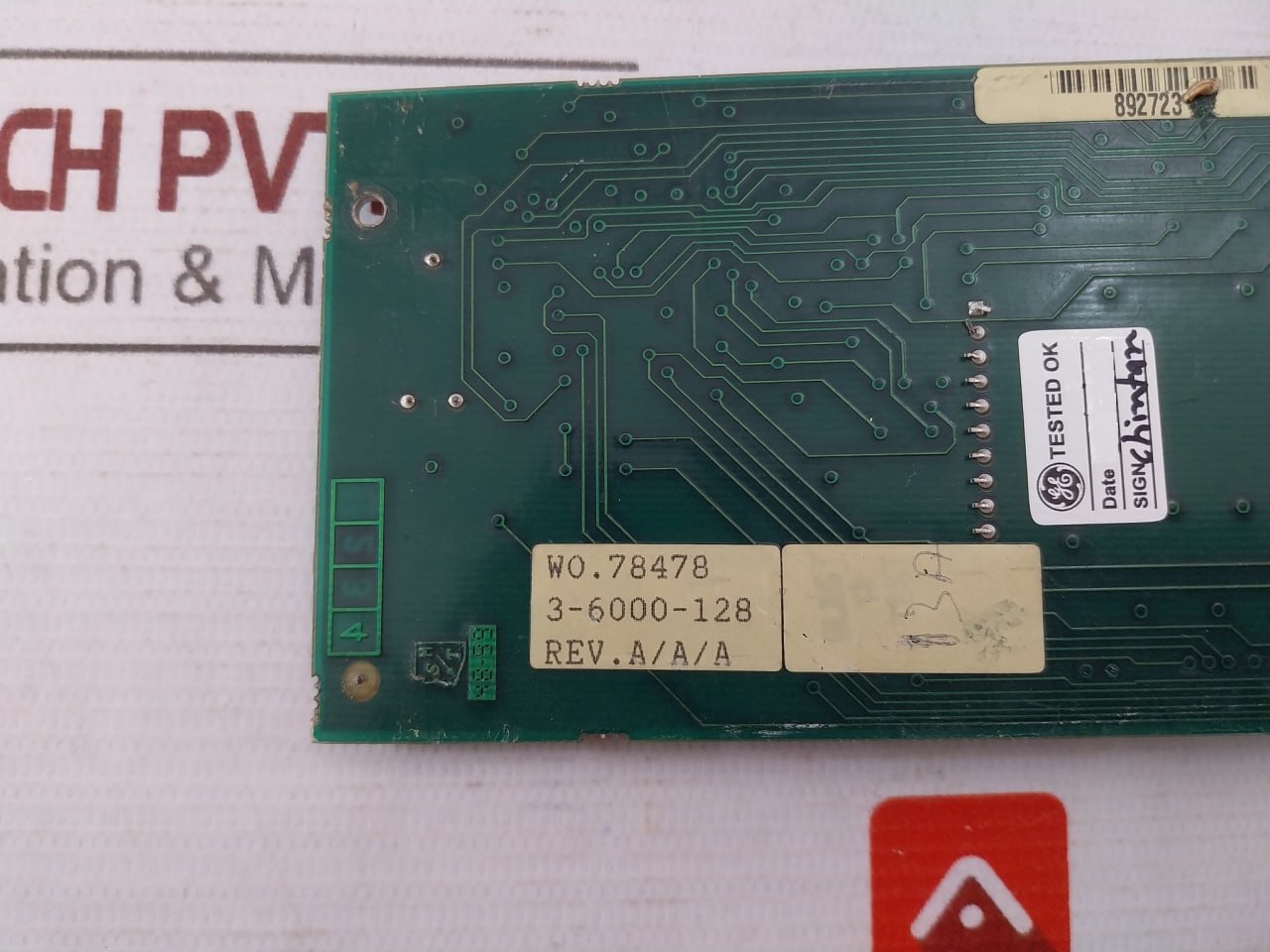 Daniel 4-6000-031 Duart Pcb Board Rev.A Sch Be-15499 Pca Ce-15497