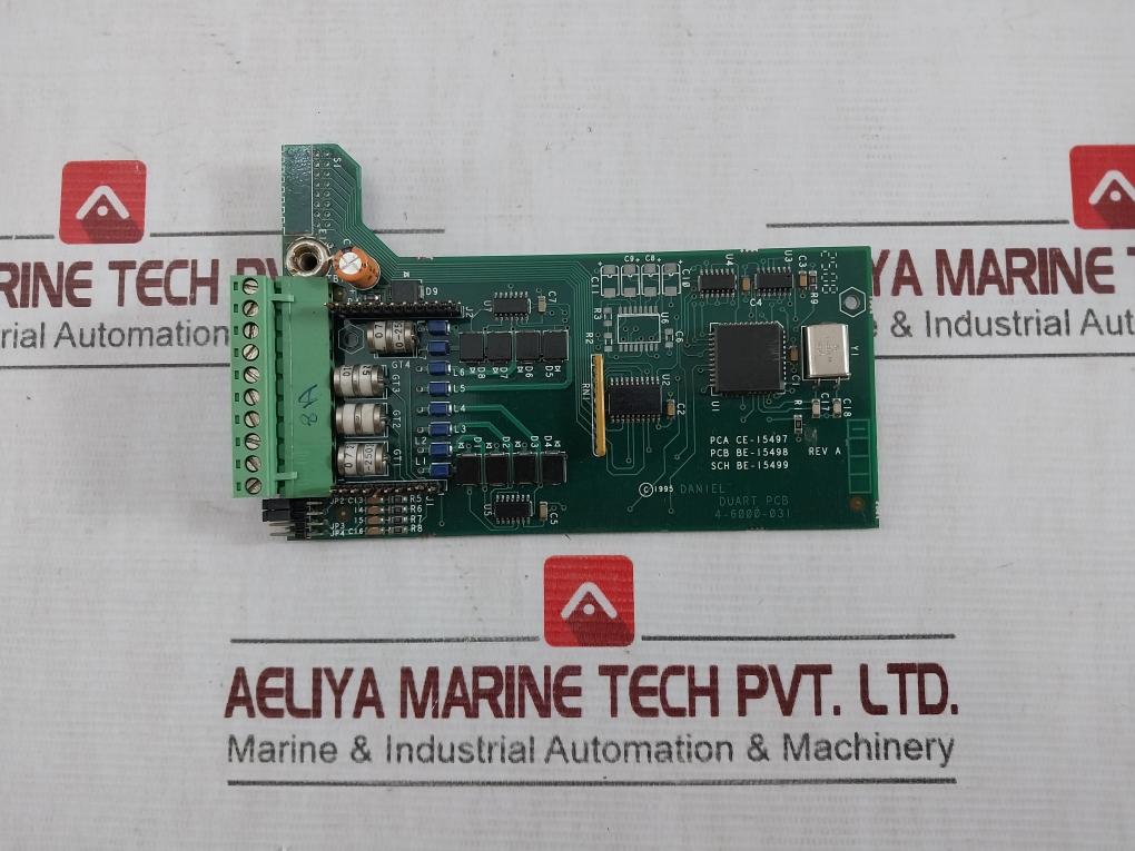 DANIEL 4-6000-031 Duart PCB Printed Circuit Board BE-15498 REV A 94V-0