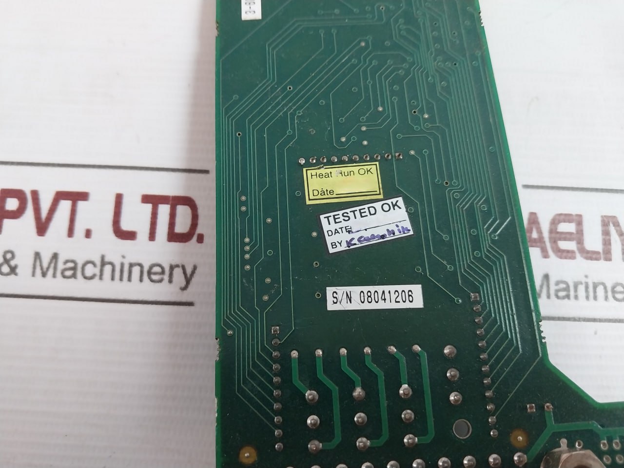 Daniel 4-6000-031 Duart Printed Circuit Board Rev A 94V-0 02107-08
