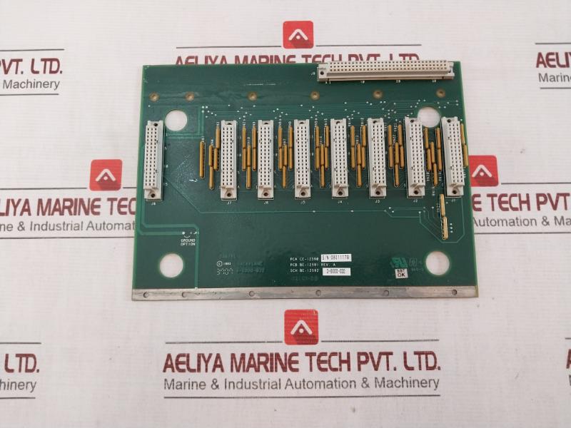 Daniel 4-6000-032 Backplane Module Pca Ce-12590, Sch Be-12592 Rev: A