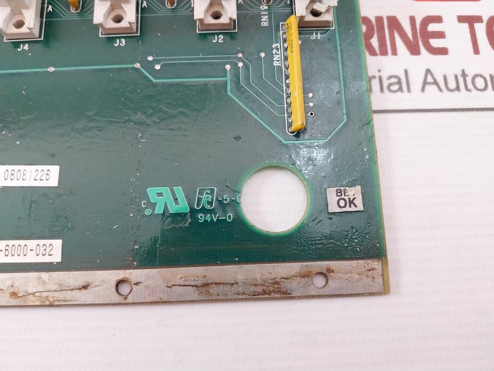 Daniel 4-6000-032 Backplane Module Pcb Be-12591 Rev A 94V-0 Pca Ce-12590