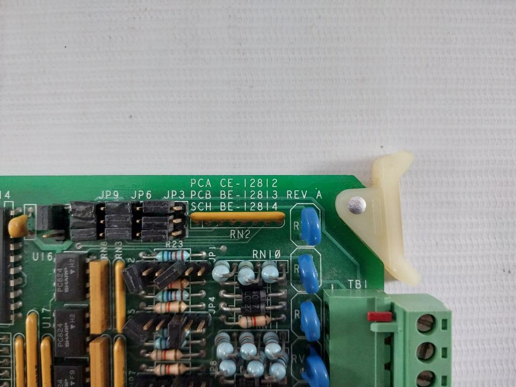 Daniel 4-6000-036 Enhanced I/O Printed Circuit Board Pcb Be-12813 Rev A 94V-0