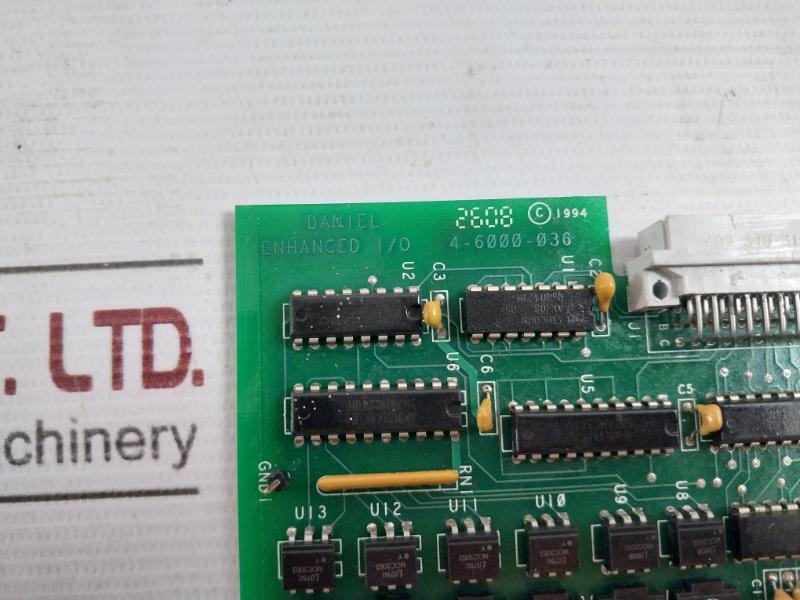 Daniel 4-6000-036 Printed Circuit Board 3-6000-036 Rev: A