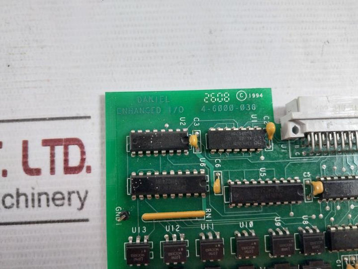 Daniel 4-6000-036 Printed Circuit Board 3-6000-036 Rev: A