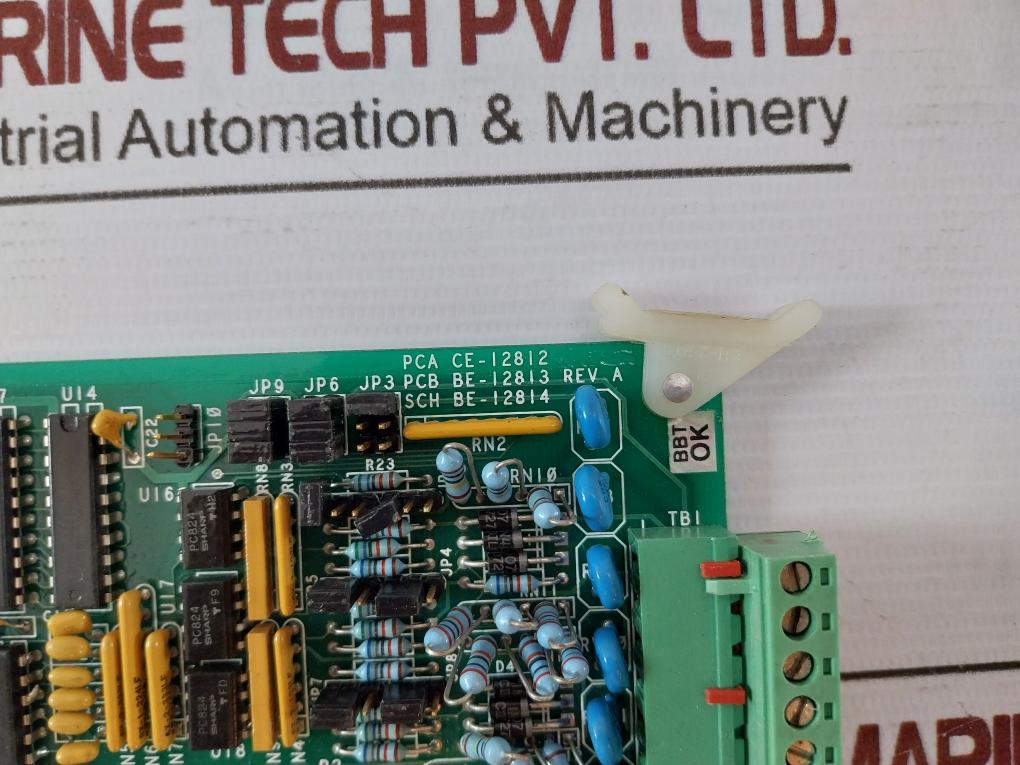 Daniel 4-6000-036 Printed Circuit Board 3-6000-036 Rev:A Be-12813