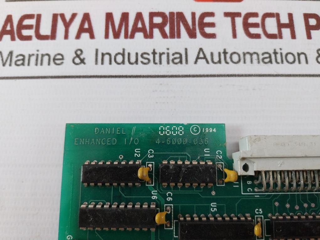 Daniel 4-6000-036 Printed Circuit Board 3-6000-036 Rev:A Be-12813