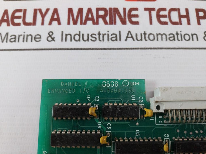 Daniel 4-6000-036 Printed Circuit Board 3-6000-036 Rev:A Be-12813