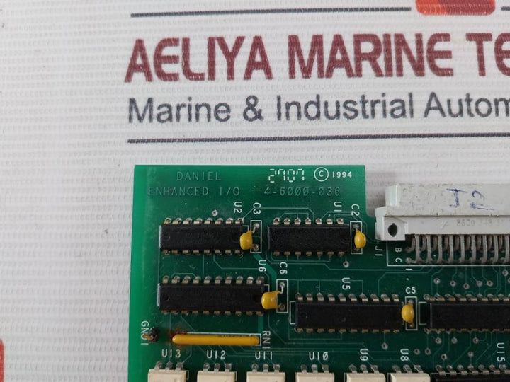 Daniel 4-6000-036 Printed Circuit Board 94V-0 Rev.A Be-12813